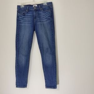 Paige Verdugo Ankle Cotton Denim Jean, Size 30